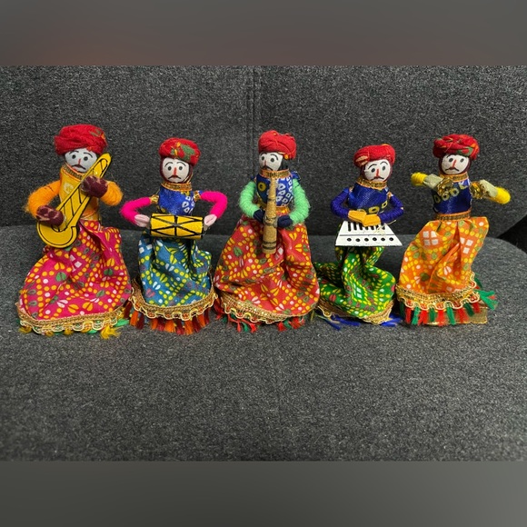 Indian musicians handmade by Jeevan Gallery - Picture 2 of 5